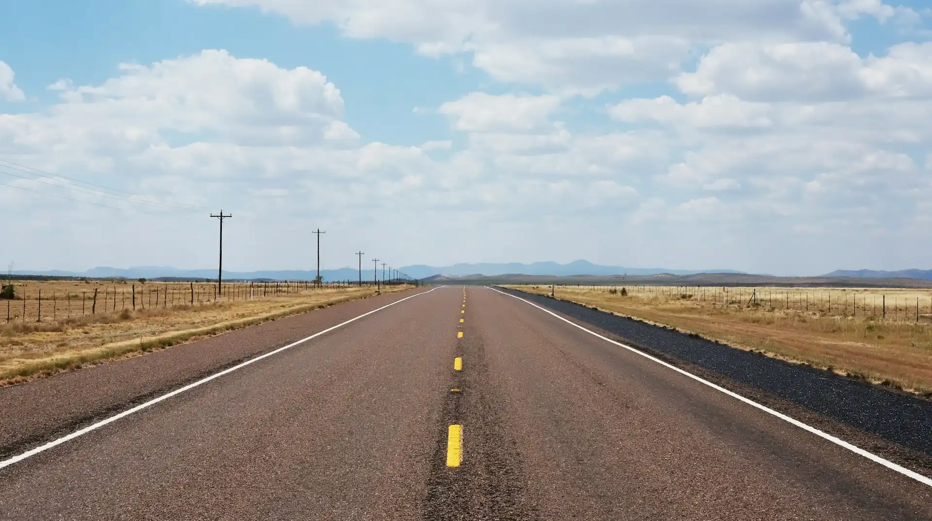 Road for a long-distance move